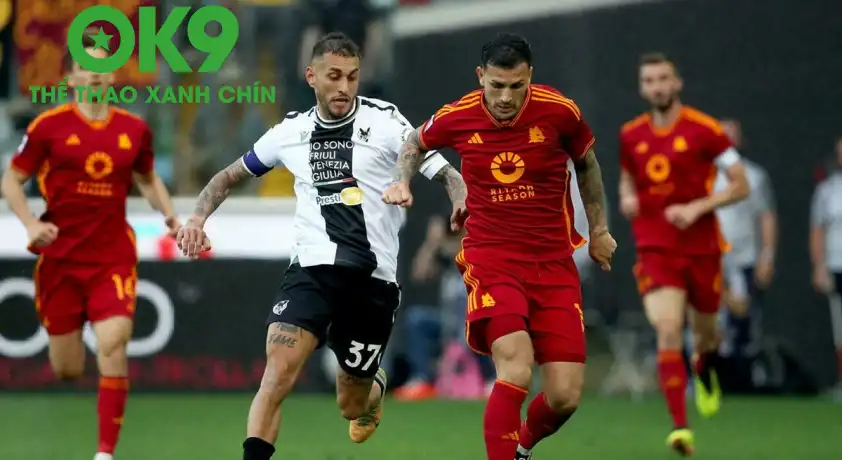 Udinese gặp khó trước AS Roma. (Ảnh: Internet) Udinese gặp khó trước AS Roma. (Ảnh: Internet)
